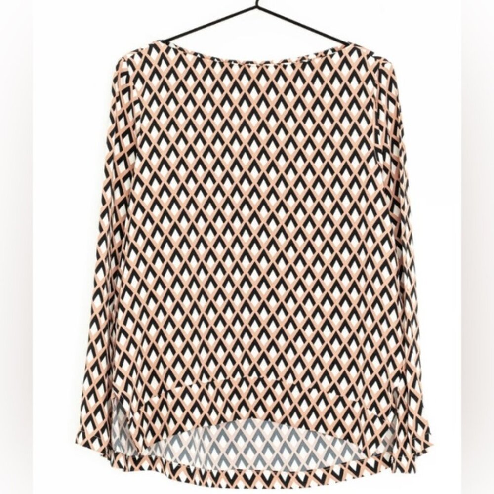 ZARA WOMEN LONG SLEEVE LIGHT BLOUSE IN SIZE SMALL